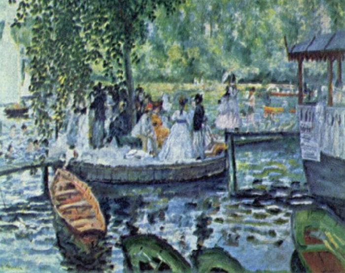 Pierre-Auguste Renoir La Grenouillere oil painting image